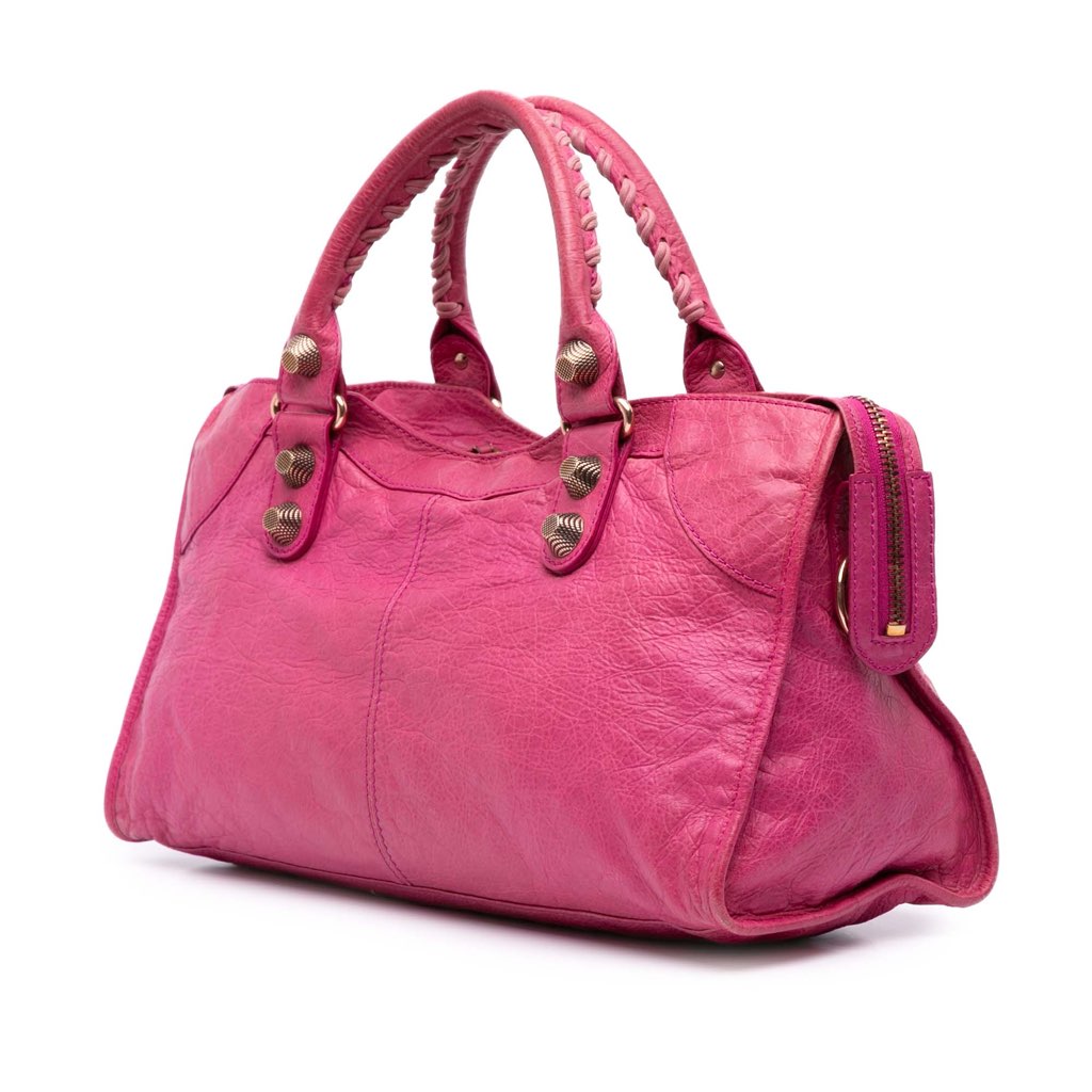 Balenciaga Lambskin Motocross Giant 21 Part Time Satchel - 2