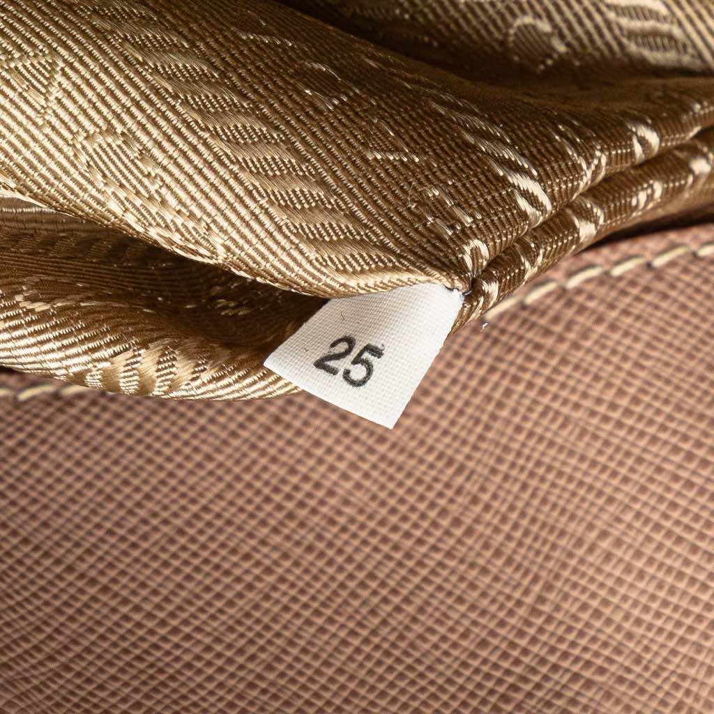 Prada Medium Saffiano Lux Promenade Satchel - Detail 2