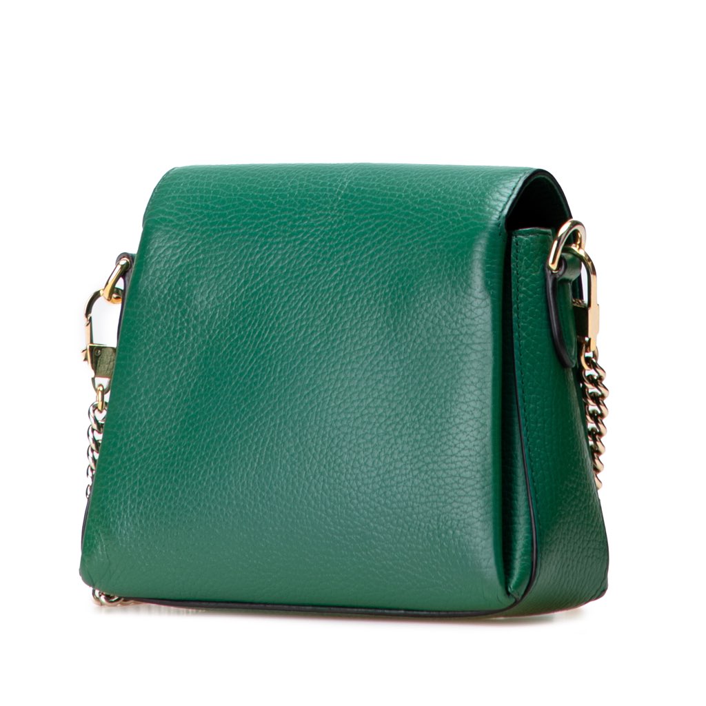 Gucci Small Dollar Calfskin Interlocking G Crossbody - Back view