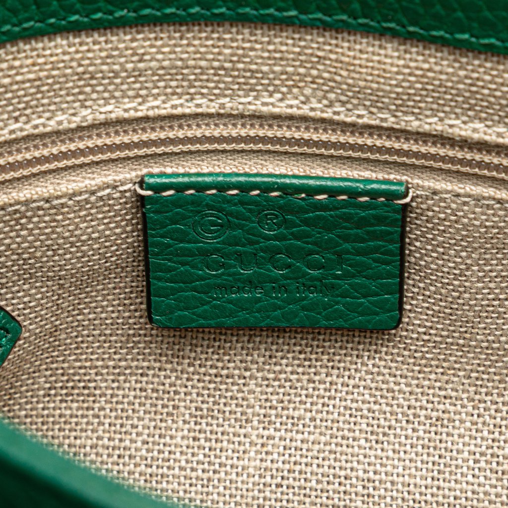 Gucci Small Dollar Calfskin Interlocking G Crossbody - Side view