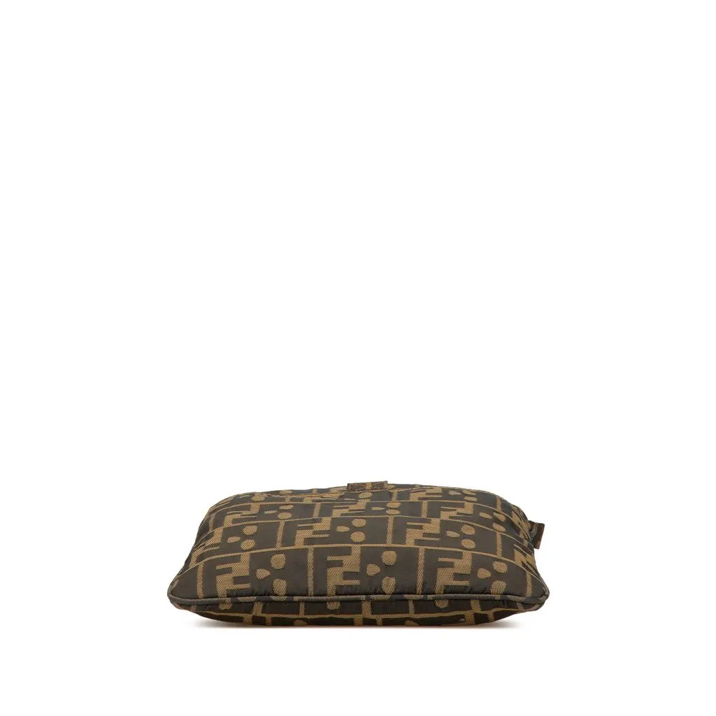 Fendi Zucca Canvas Skull Crossbody Brown Canvas Very good - Inside View