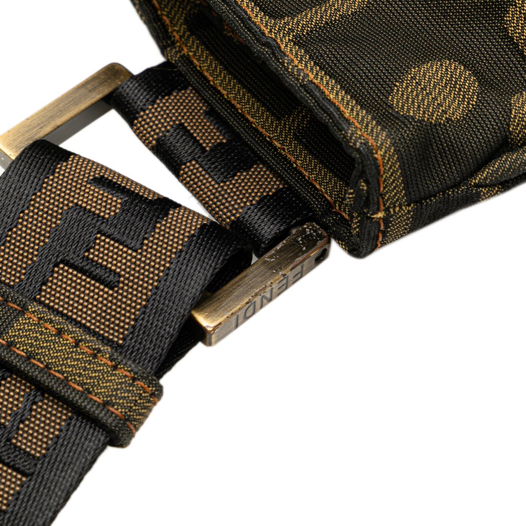 Fendi Zucca Canvas Skull Crossbody - Image 10