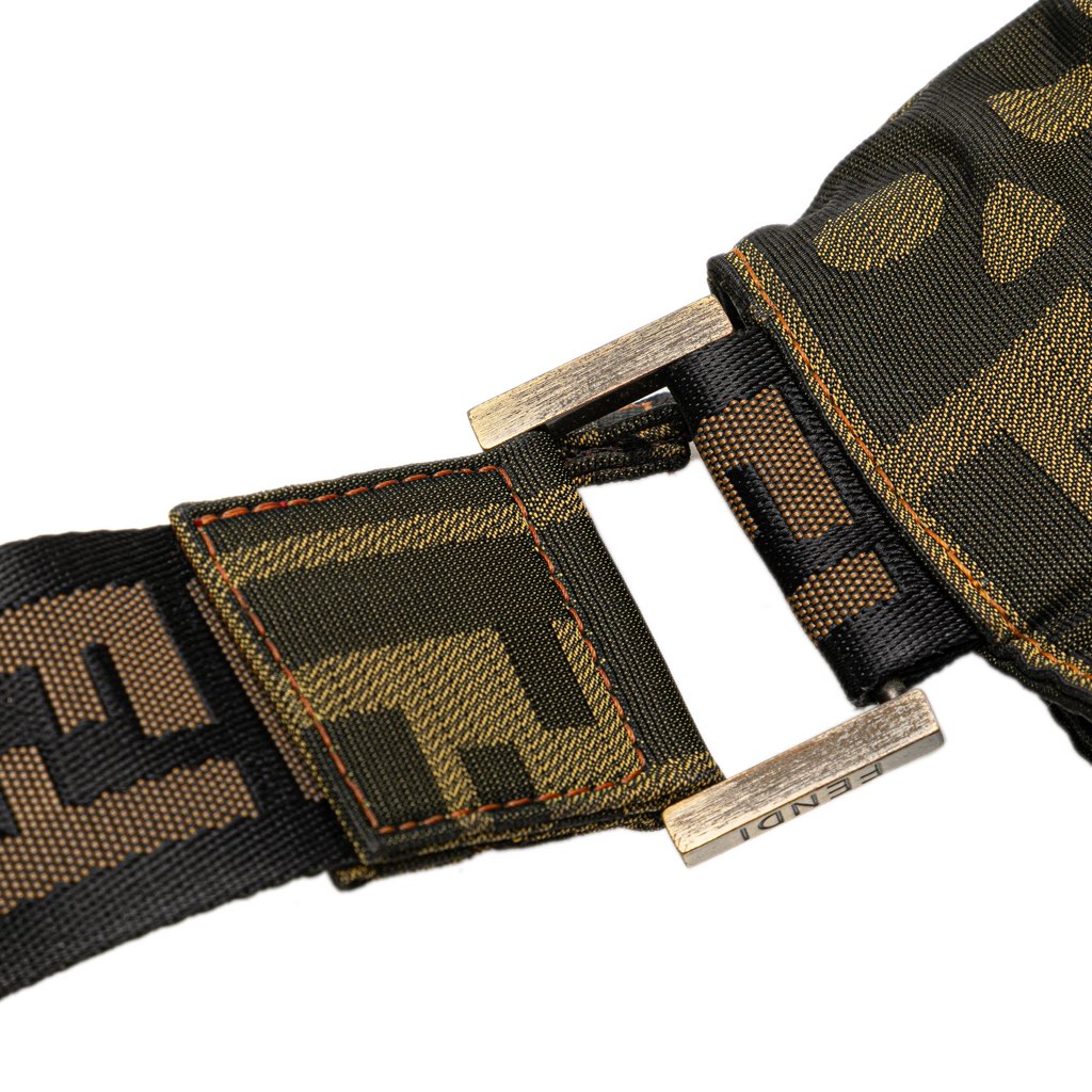 Fendi Zucca Canvas Skull Crossbody - Image 11