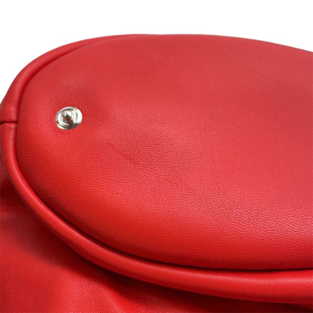 Salvatore Ferragamo Leather Cage Bucket Bag - Image 14