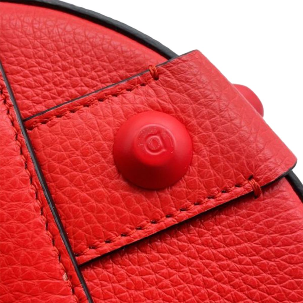 Salvatore Ferragamo Leather Cage Bucket Bag - Image 11