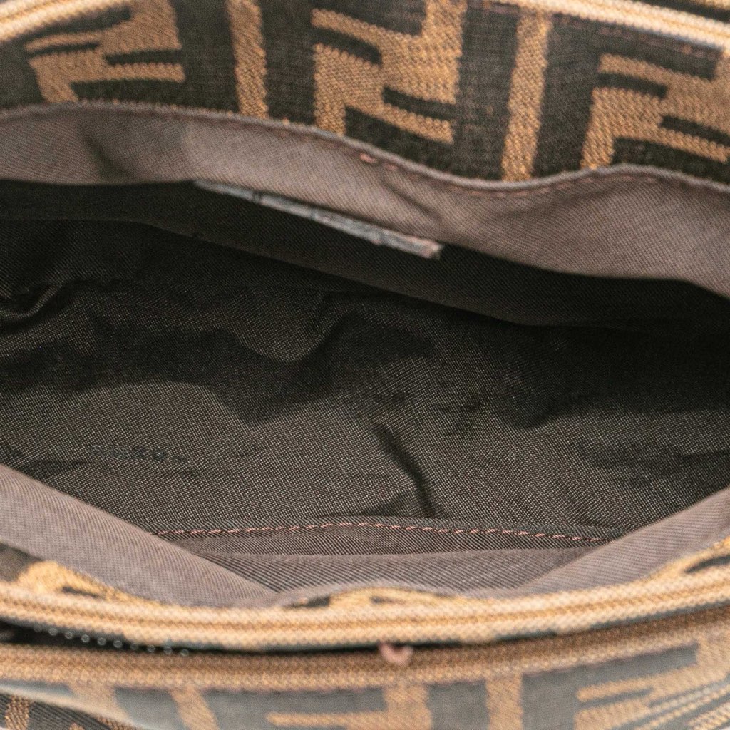 Fendi Zucca Canvas Shoulder Bag - 4