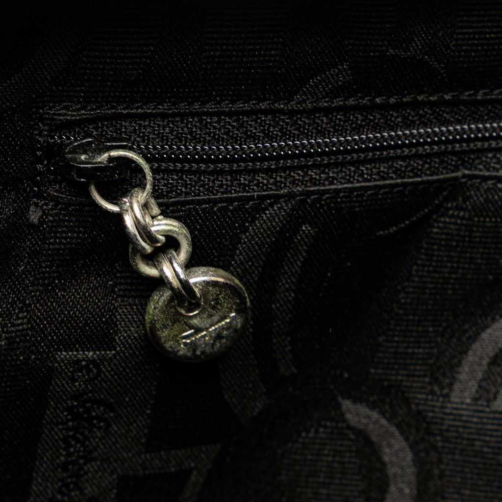 Salvatore Ferragamo Nylon Tiered Grosgrain Tote - Detail 1