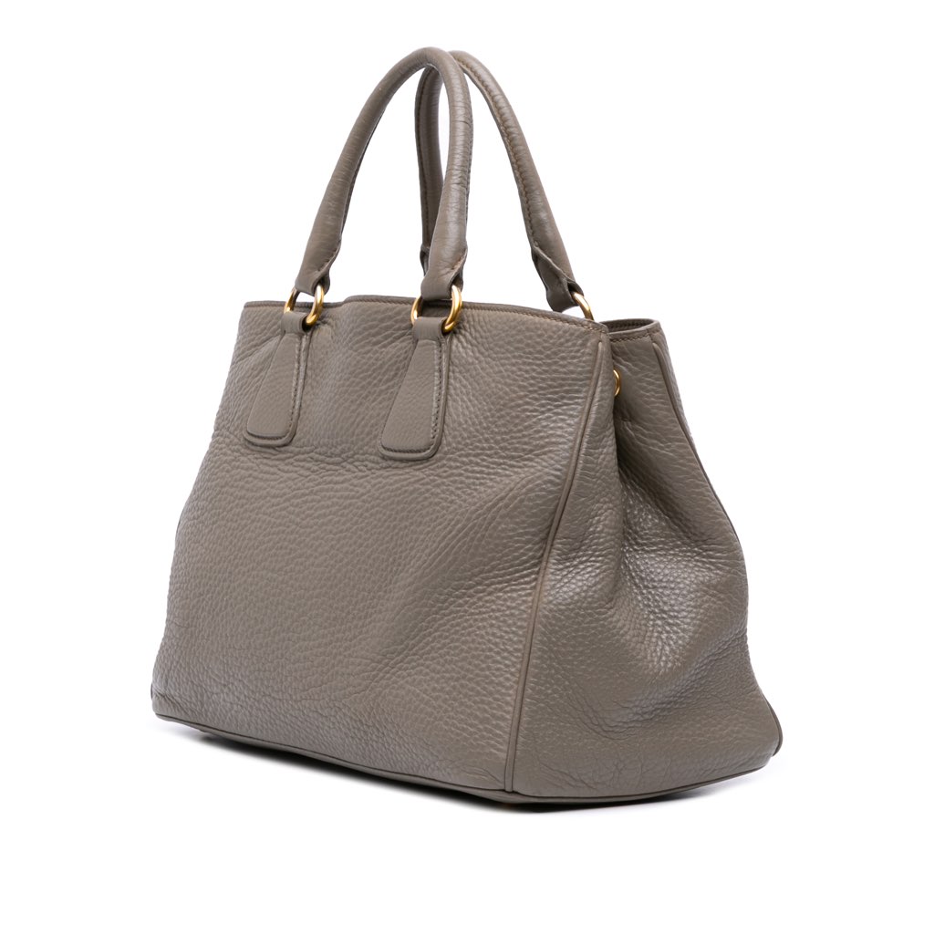 Prada Vitello Daino Open Convertible Tote - 2