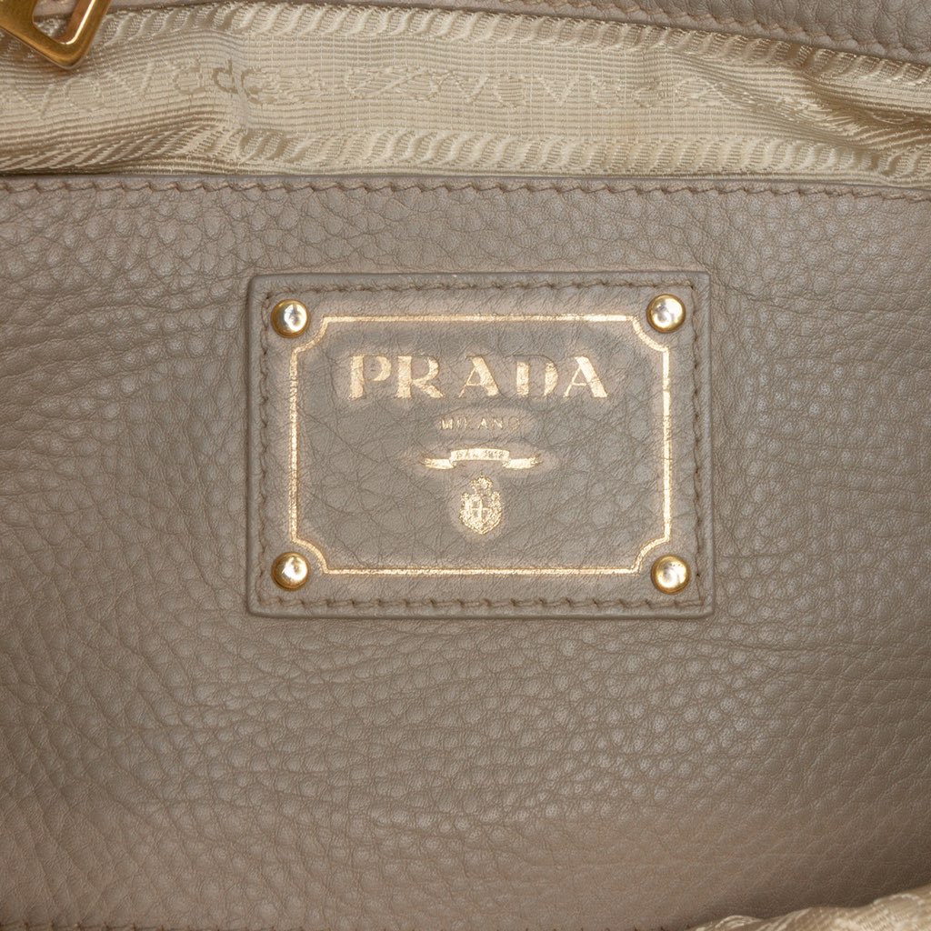 Prada Vitello Daino Open Convertible Tote - 5