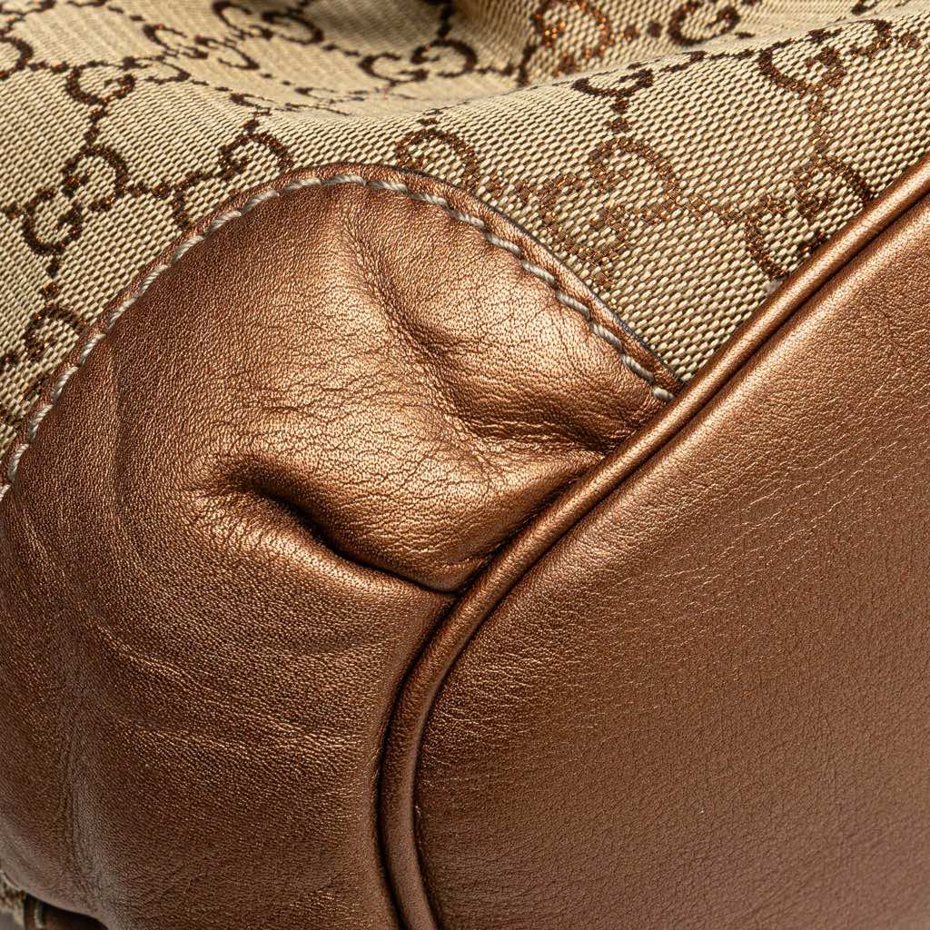 Gucci GG Canvas Sukey Satchel - Image 10