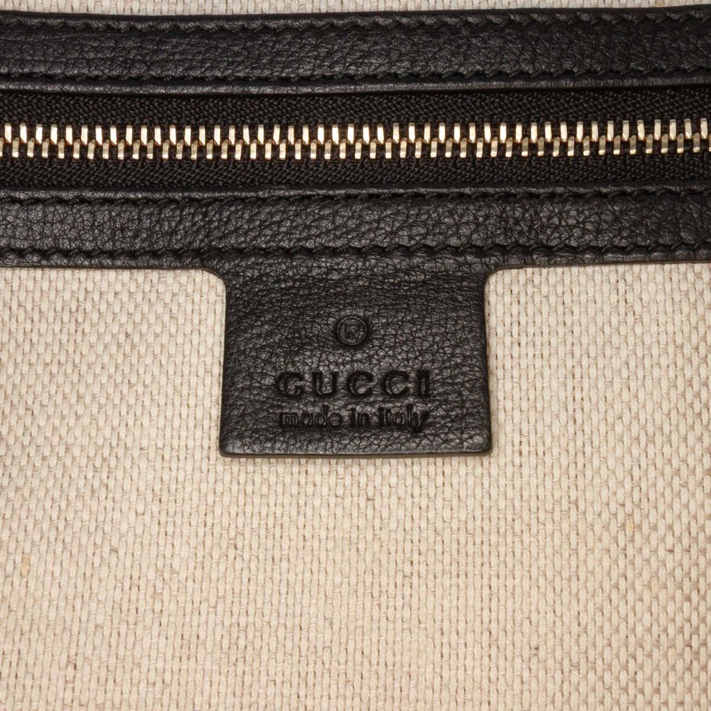 Gucci Small Leather Soho Working Tote - 5