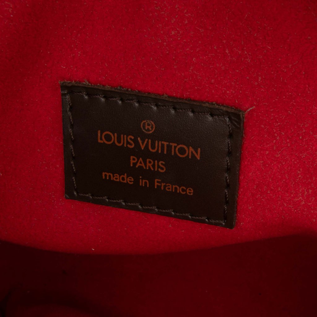 Louis Vuitton Damier Ebene Ipanema Pochette - Side view