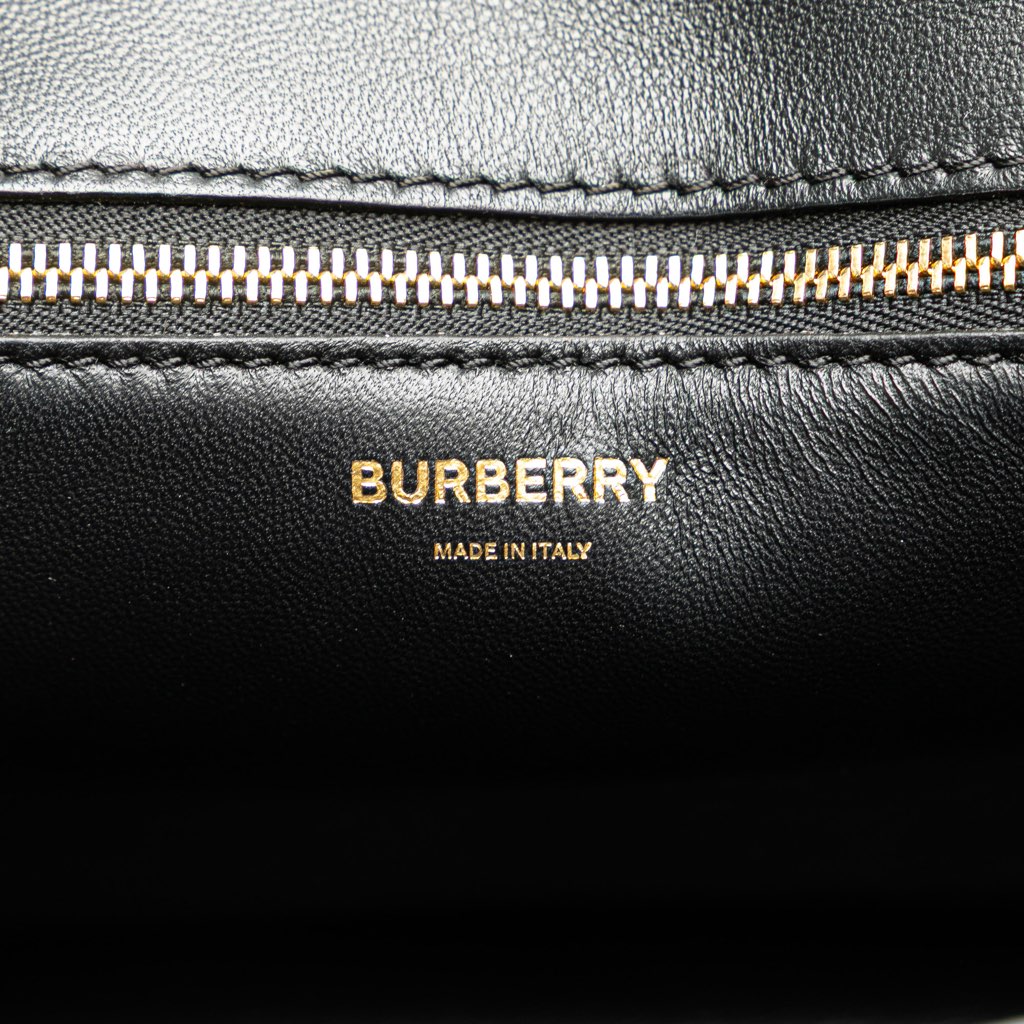 Burberry Medium TB Monogram Embossed Calfskin Chain Crossbody - 5