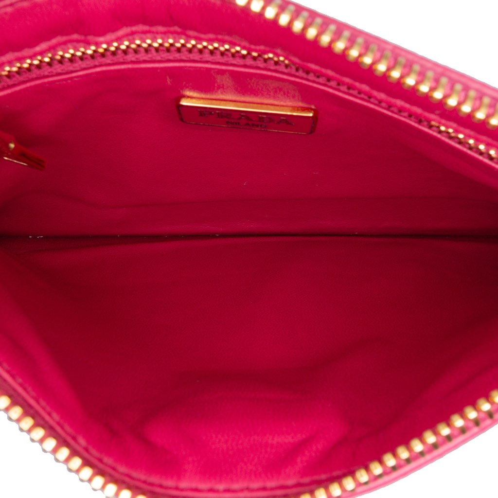 Prada Saffiano Zip Pouch - 4