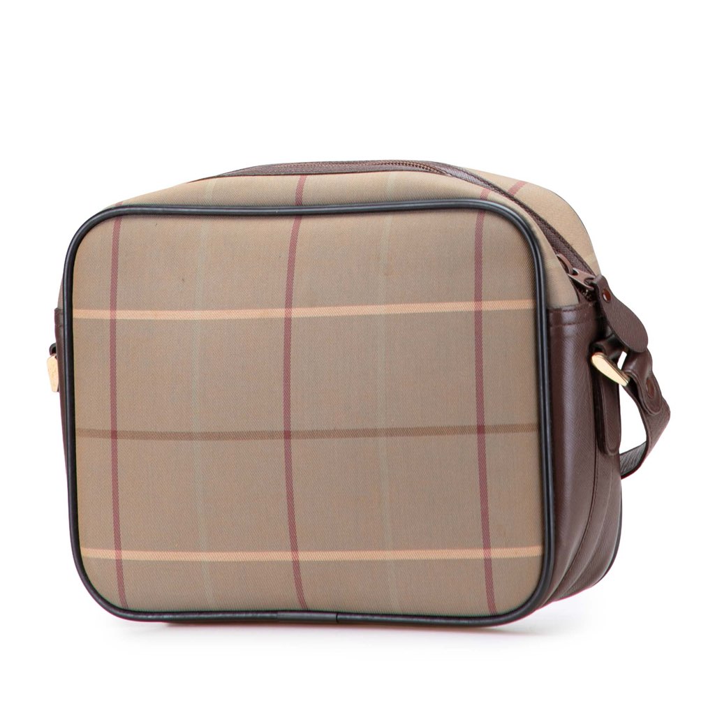 Burberry Vintage Check Canvas Crossbody - 2
