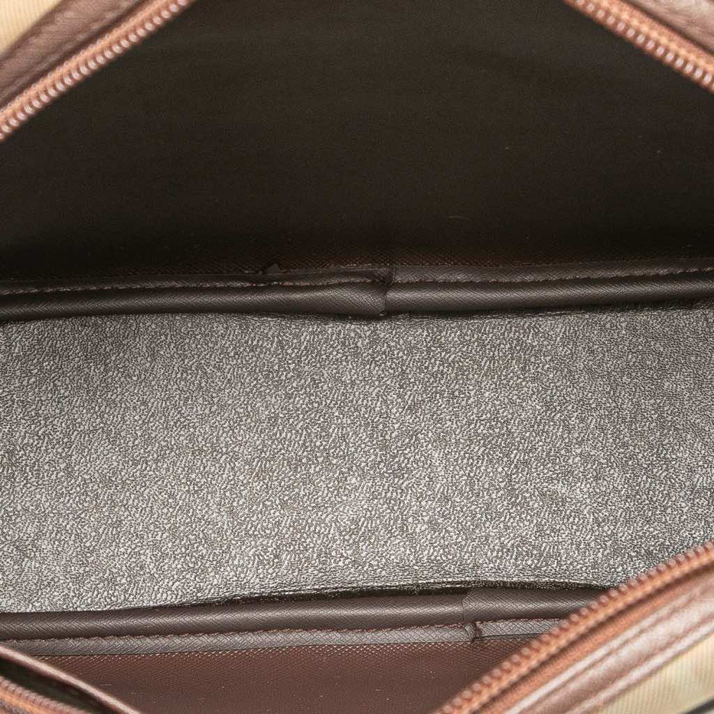 Burberry Vintage Check Canvas Crossbody - 4