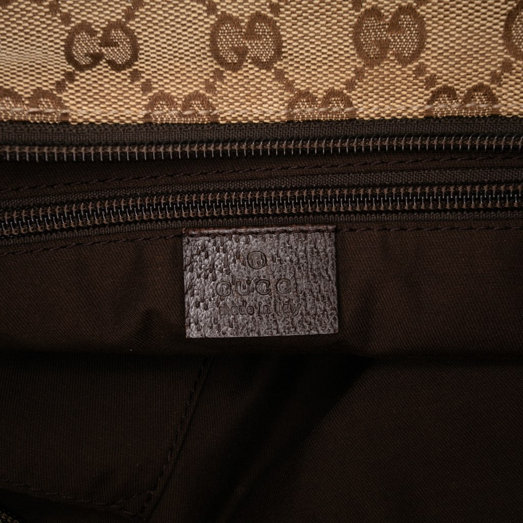 Gucci GG Canvas Web Tote - 5