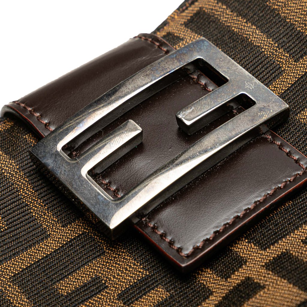 Fendi Zucca Canvas Shoulder Bag - Detail 2