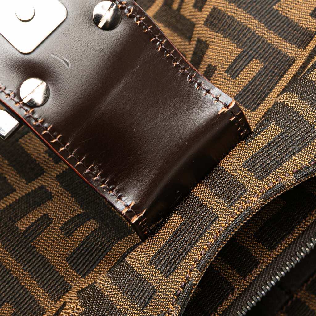 Fendi Zucca Canvas Shoulder Bag - Image 11