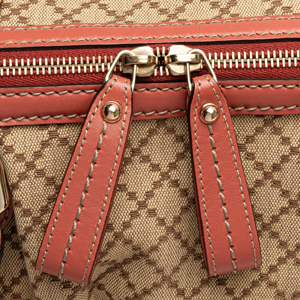 Gucci Diamante Canvas Sukey Satchel - Detail 2