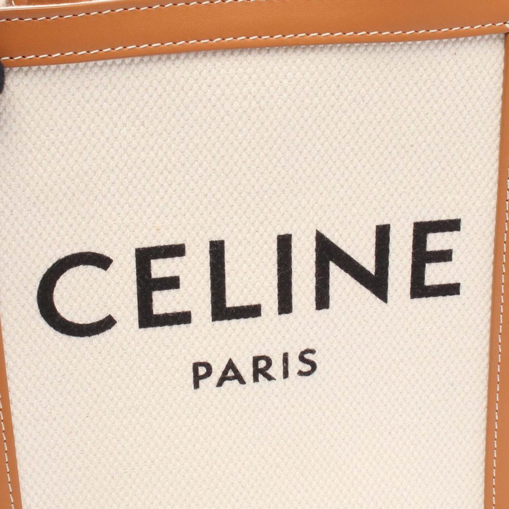 Celine Mini Canvas Vertical Cabas Tote - 4