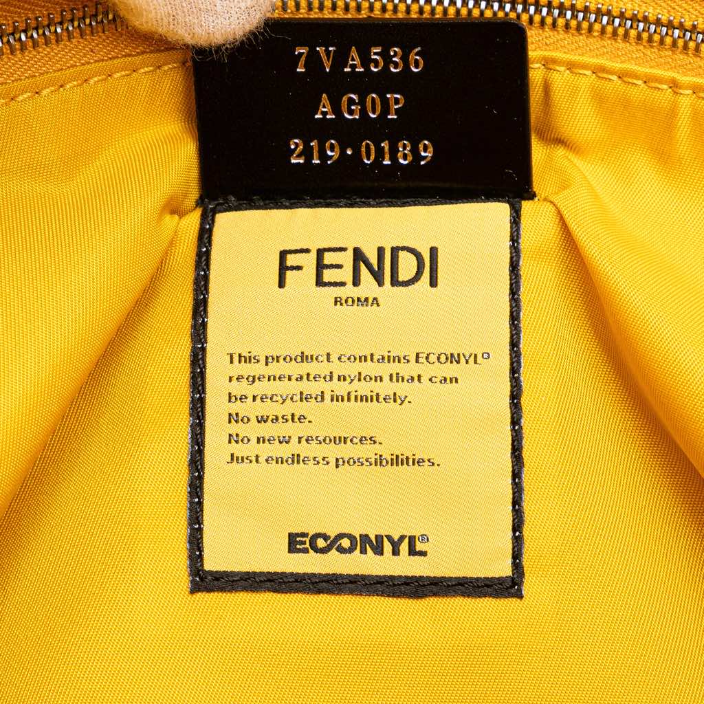 Fendi Large Econyl Nylon Baguette Satchel - Detail 1