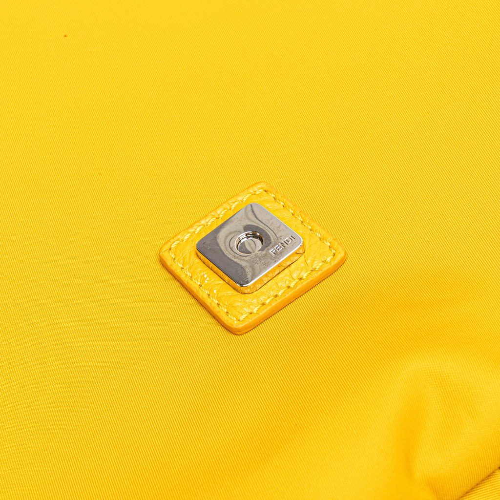 Fendi Large Econyl Nylon Baguette Satchel - Image 11