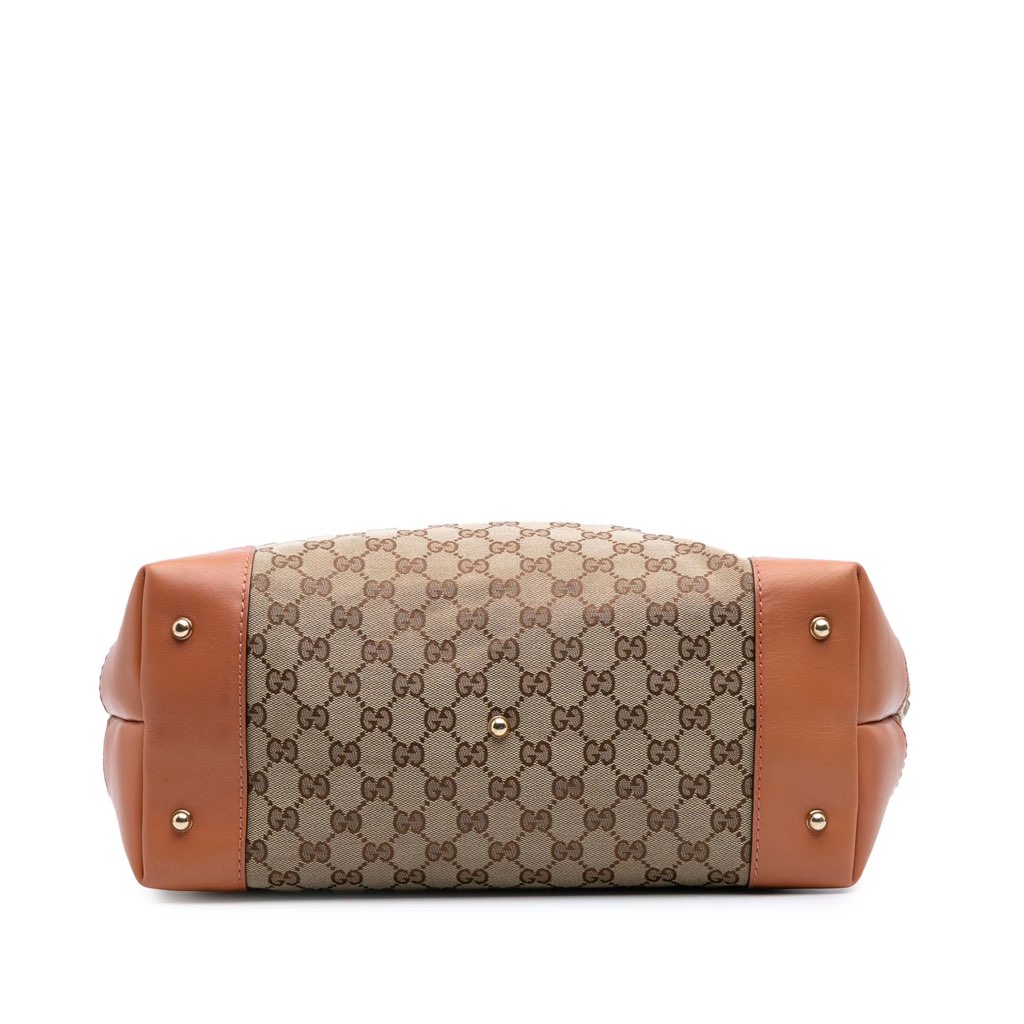 Gucci GG Canvas Heart Bit Tote - Image 6