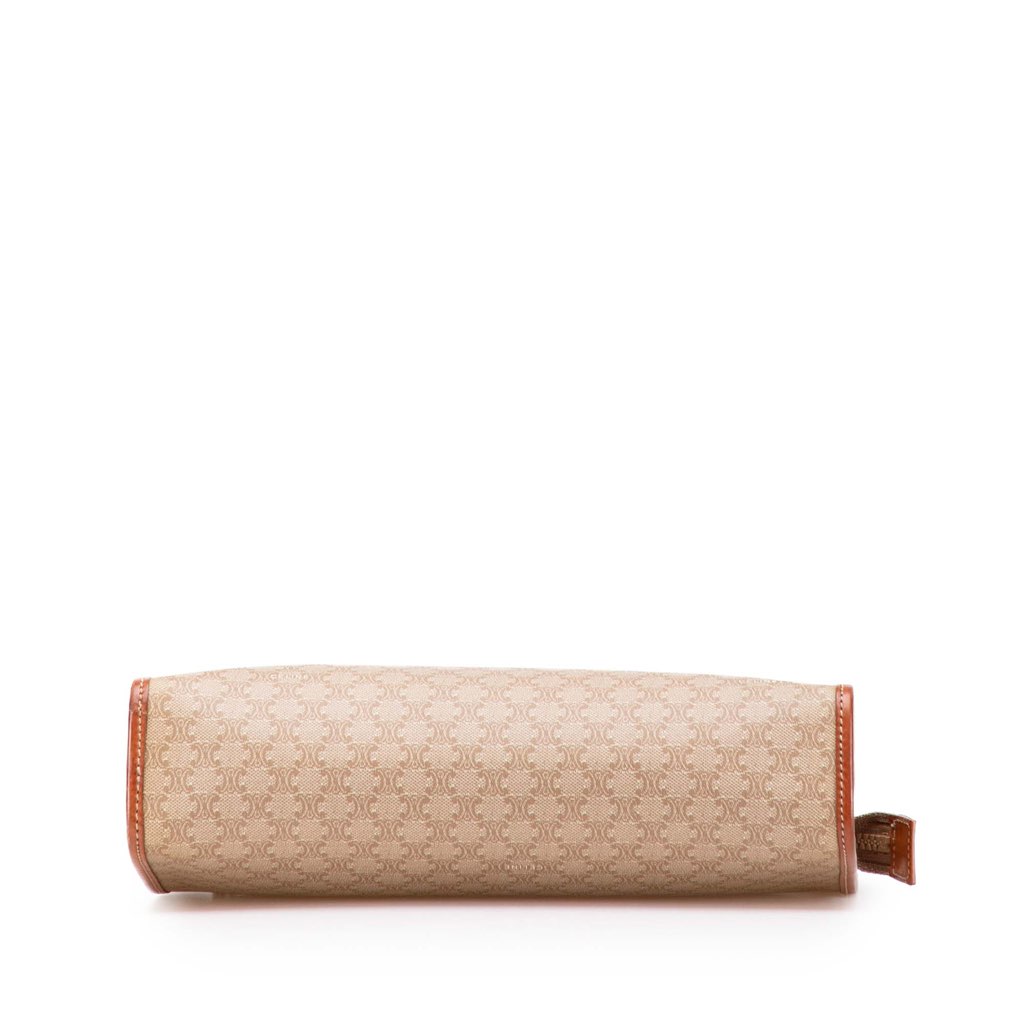 Celine Macadam Coated Canvas Clutch - Image 6