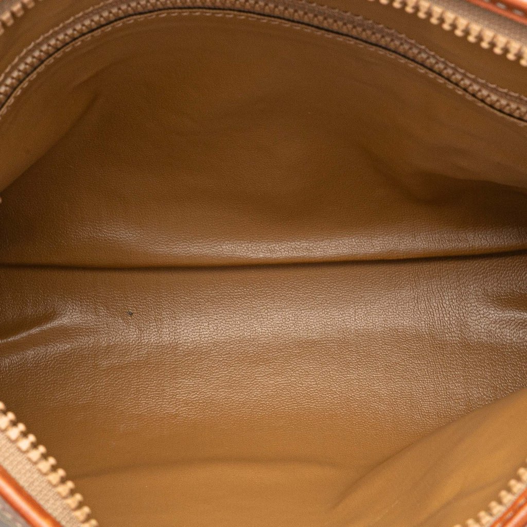 Celine Macadam Coated Canvas Clutch - 4