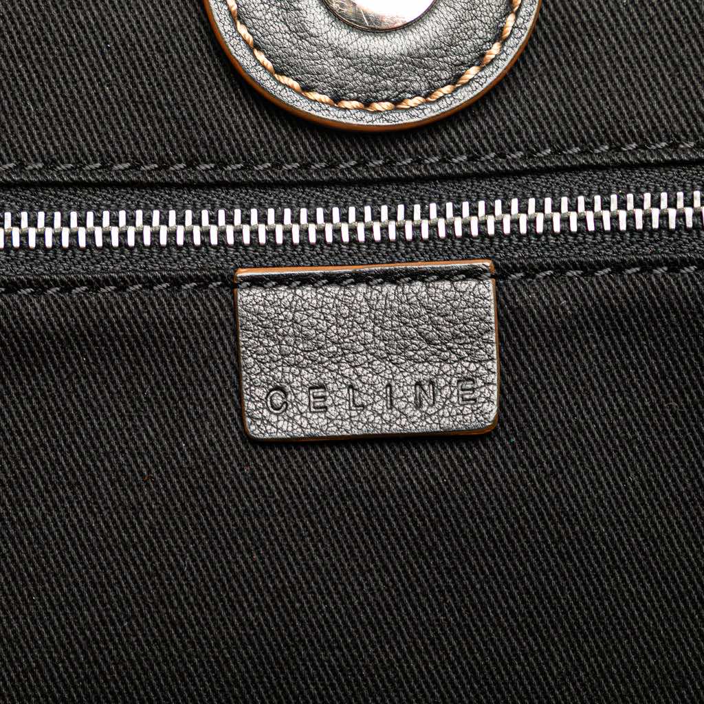 Celine Macadam Canvas Tote - Side view