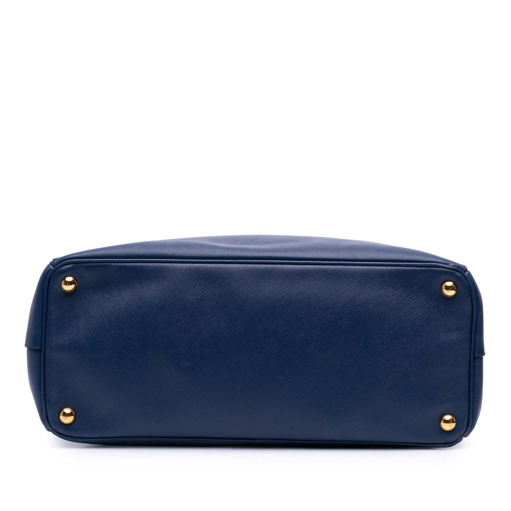 Prada Large Saffiano Lux Galleria Double Zip Satchel - 3