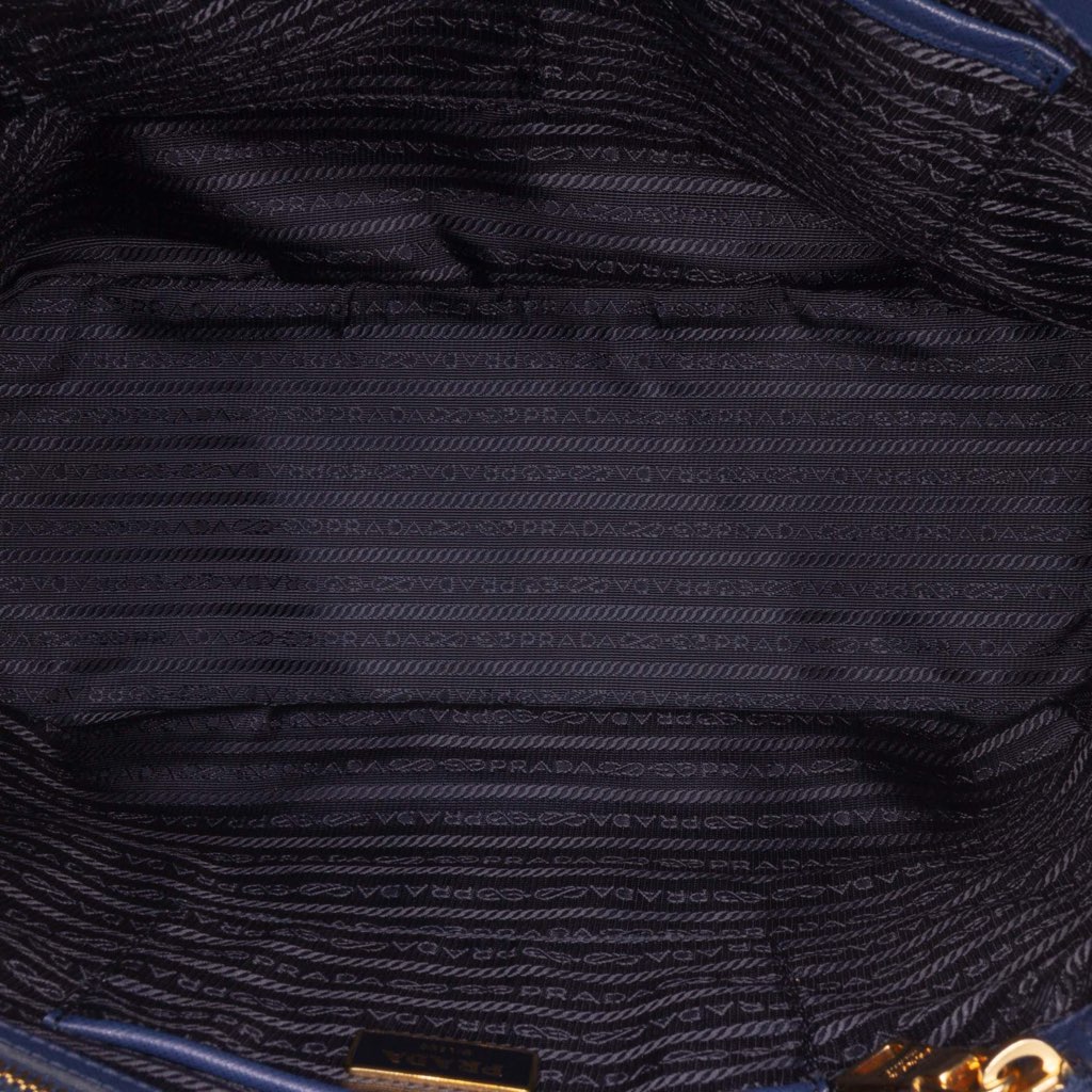 Prada Large Saffiano Lux Galleria Double Zip Satchel - 4