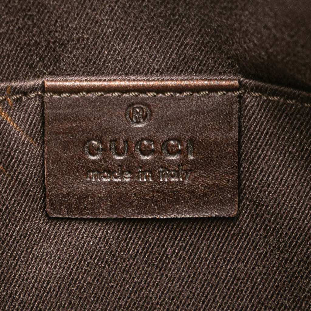 Gucci GG Denim Shoulder Bag - 5