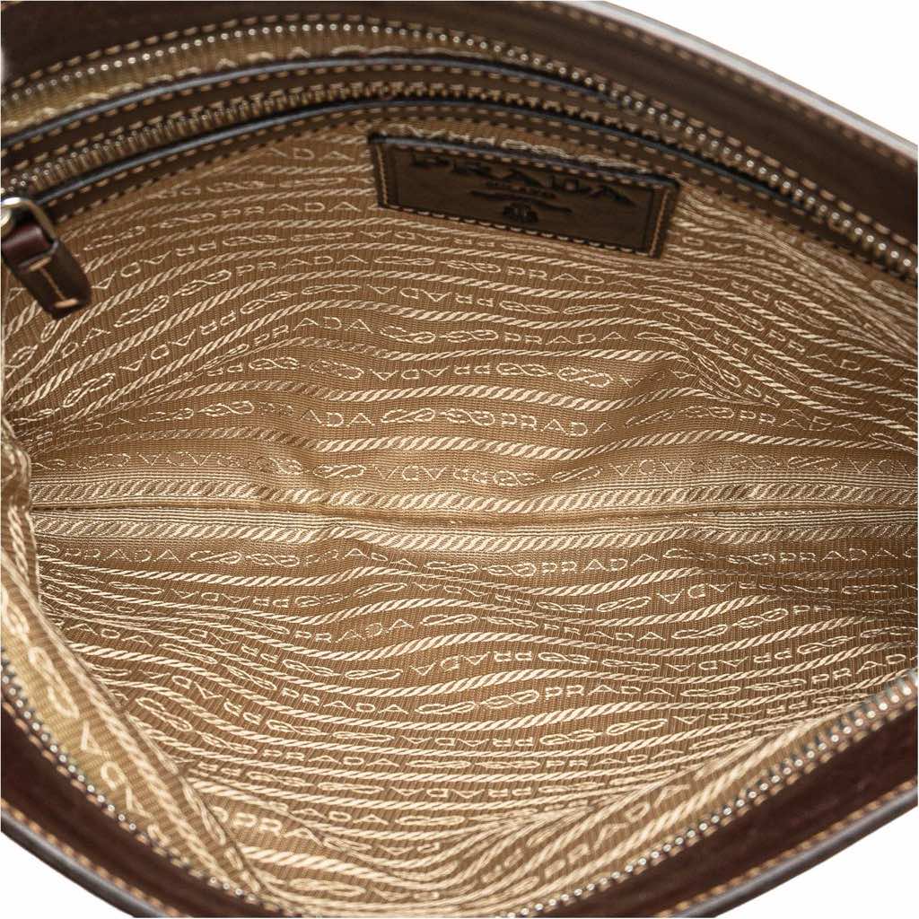 Prada Canvas Canapa Logo Crossbody - 4