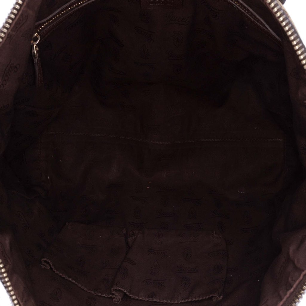 Gucci Medium GG Canvas Charm Satchel - 4