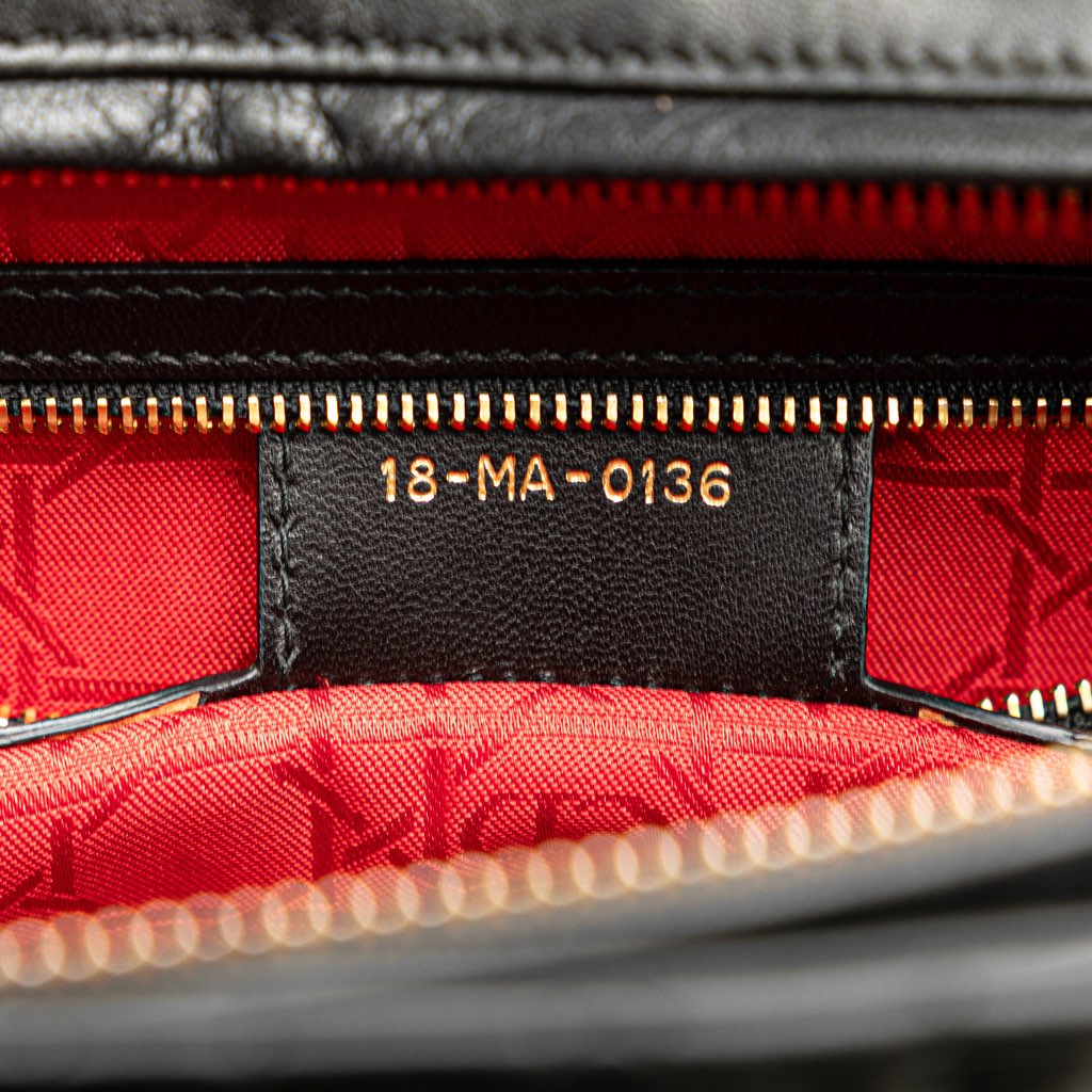 Dior Large Lambskin Cannage Lady Dior - Detail 1