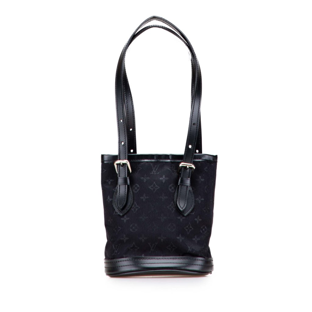 Louis Vuitton Monogram Mini Satin Bucket