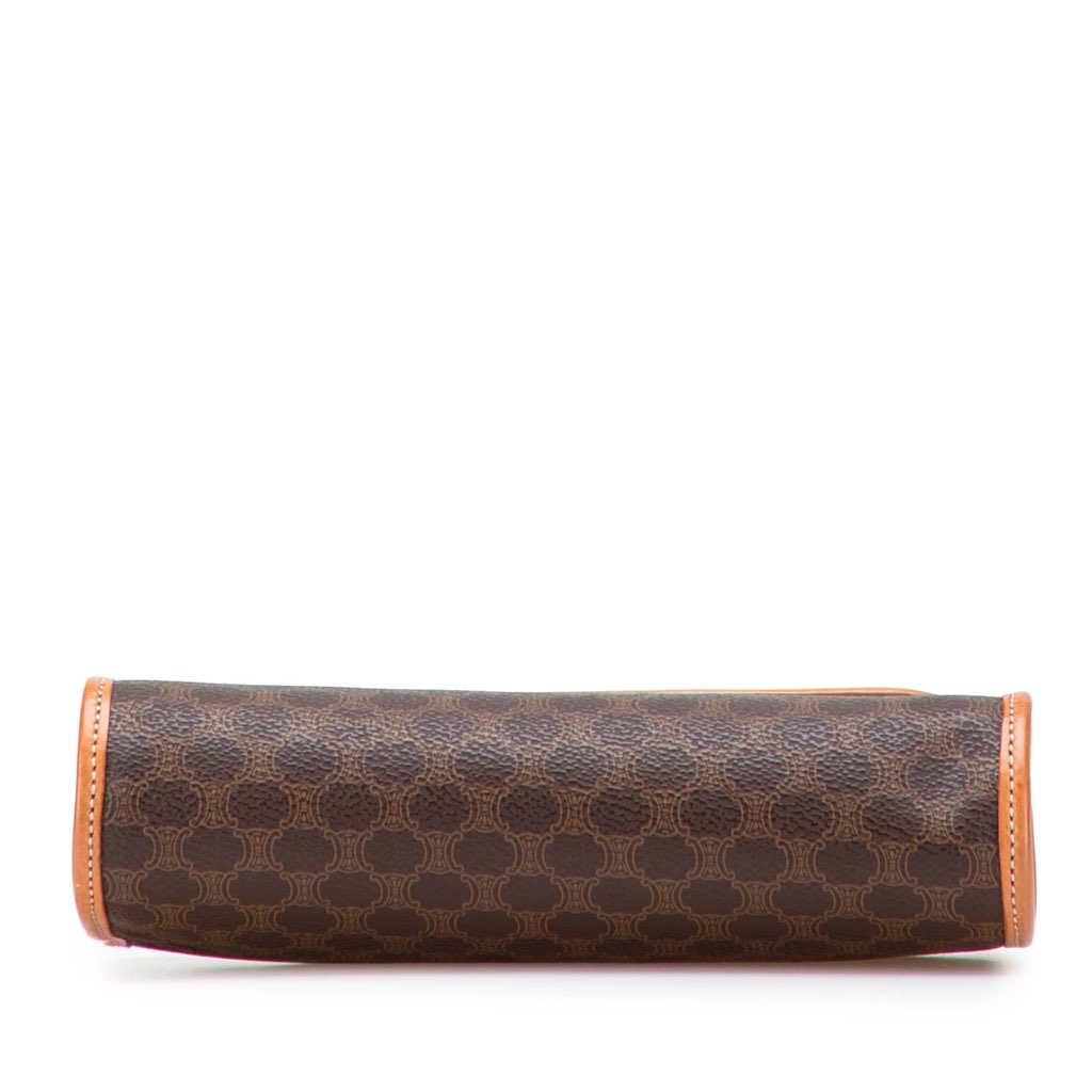 Celine Macadam Coated Canvas Clutch - Image 6
