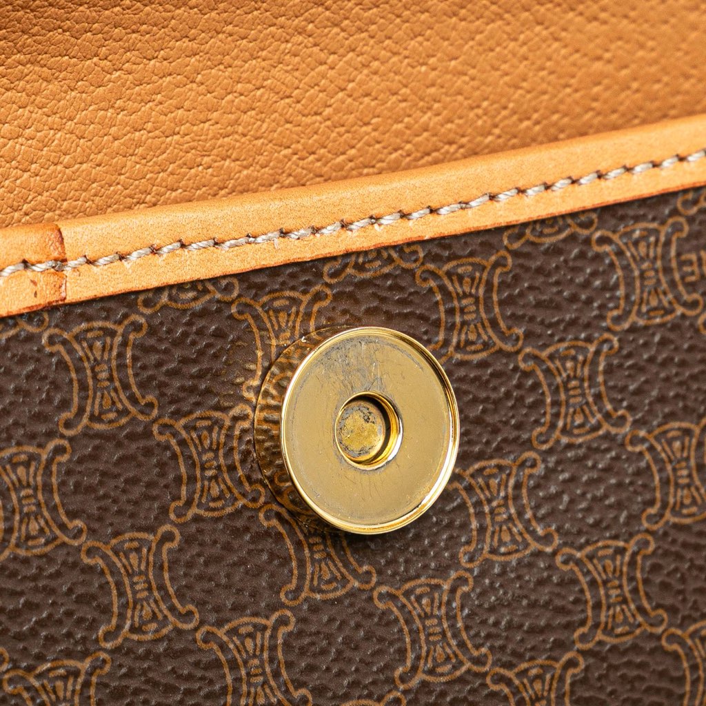 Celine Macadam Coated Canvas Clutch - Detail 2