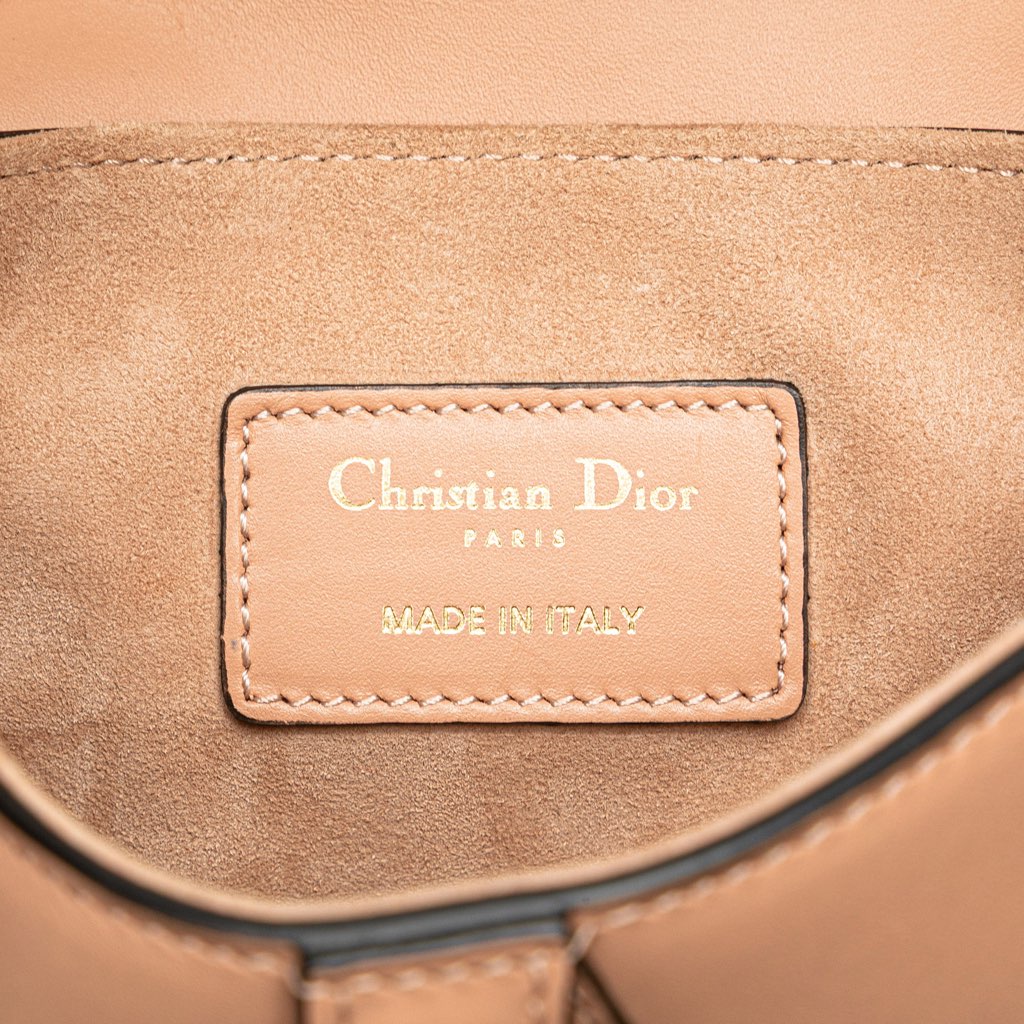 Dior Mini Calfskin Saddle Bag - 5