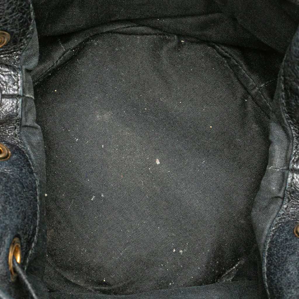 Balenciaga Mini Lambskin Motocross Giant 12 Pompon Bag - 4