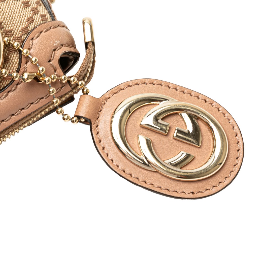 Gucci Diamante Canvas Sukey Satchel - Image 10