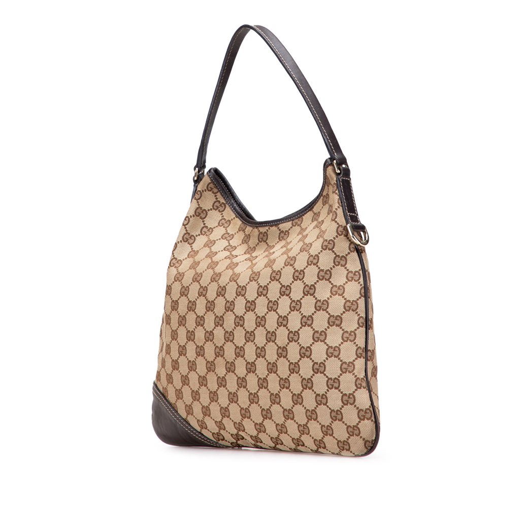 Gucci GG Canvas New Britt Hobo - 2