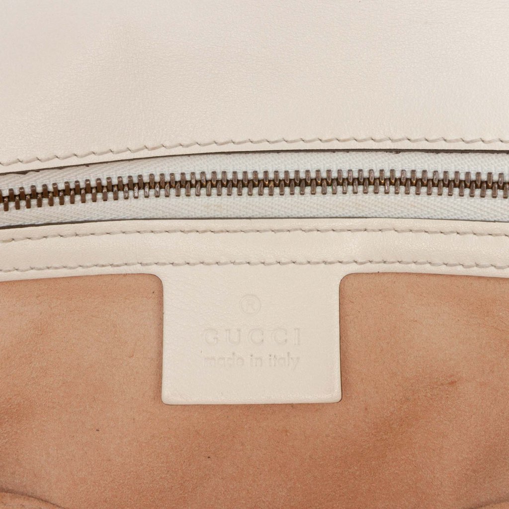 Gucci Small GG Marmont Matelasse Leather Top Handle Bag - 5