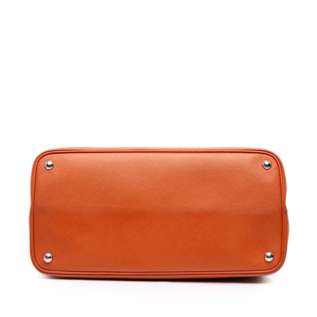 Prada Medium Saffiano Cuir Double Satchel - Image 6