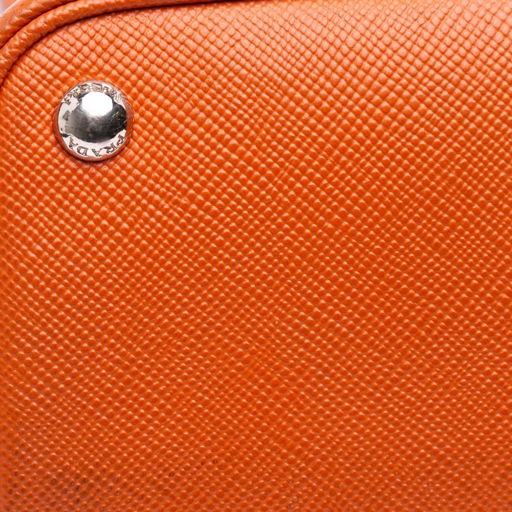 Prada Medium Saffiano Cuir Double Satchel - Detail 2