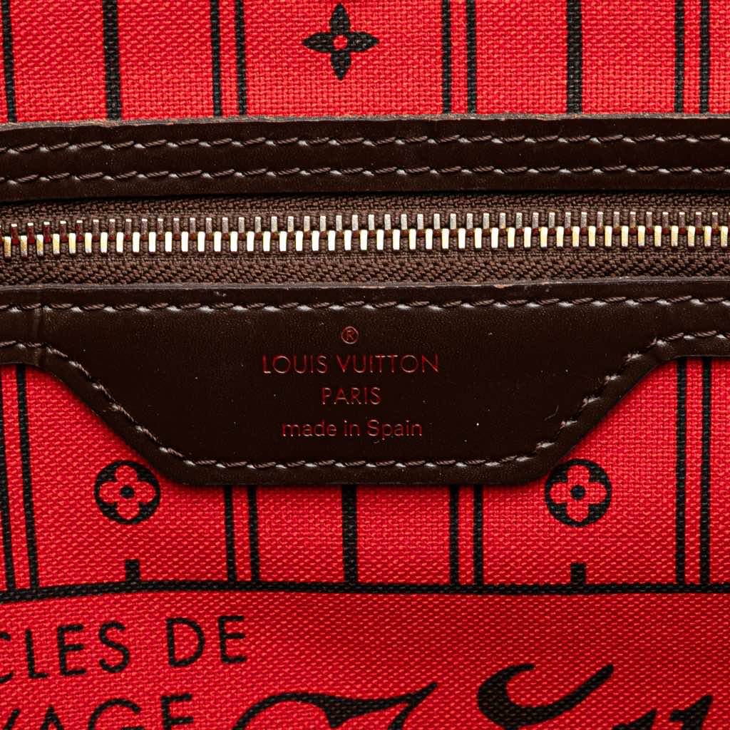 Louis Vuitton Damier Ebene Neverfull MM - 5