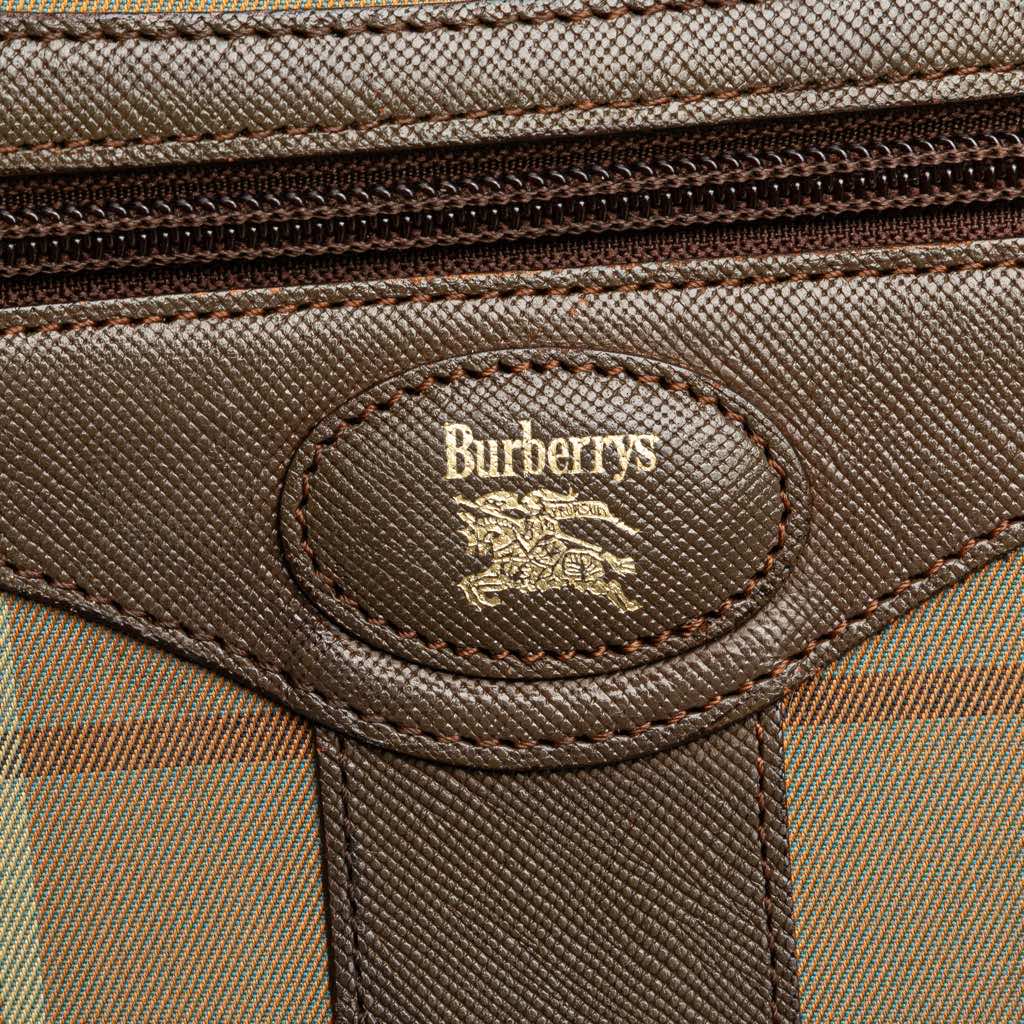 Burberry Vintage Check Canvas Crossbody - 5