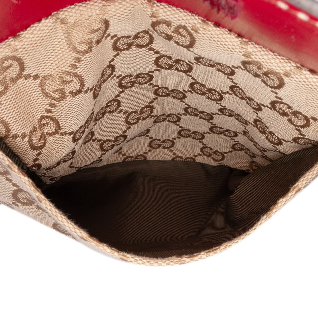 Gucci GG Canvas Web Double Pocket Belt Bag - 5